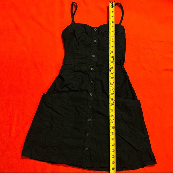 Abercrombie Button Front Mini Dress, S - Picture 8 of 9